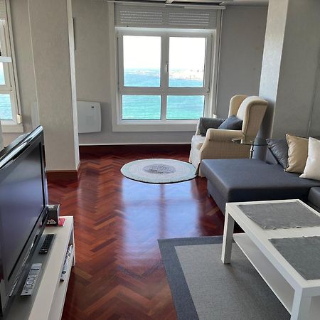 Primera Linea Playa Riazor A Coruña Εξωτερικό φωτογραφία